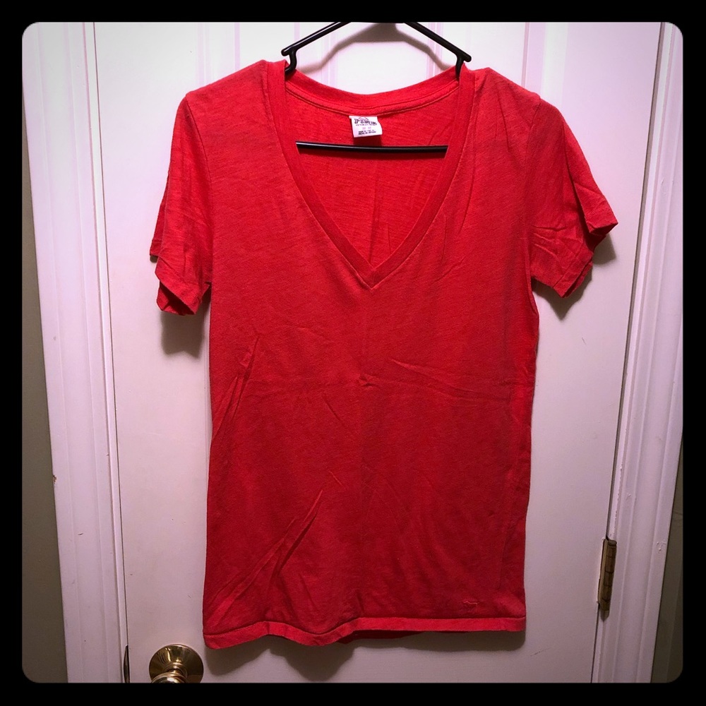 Pink Victoria’s Secret tee